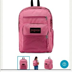 Pink Jansport Backpack
